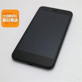 超美品 702SH AQUOS sense basic ブラック スマホ 本体 白ロム 中古 あすつく 土日祝発送OK