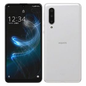 【中古】【安心保証】 AQUOS zero5G basic DX SHG02[128GB] au ホワイト