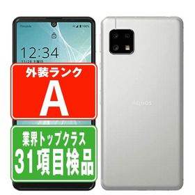 A003SH AQUOS sense4 basic シルバー SIMフリー ワイモバイル 中古 スマホ 本体 美品 7日間返品OK あすつく a003shsv8mtm