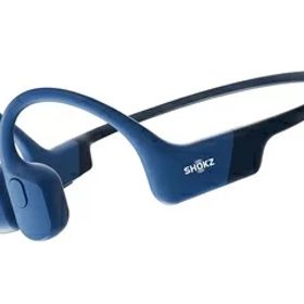 Shokz ショックス 骨伝導方式 Bluetoothヘッドホン イヤホン 耳かけ OpenRun Blue SKZ-EP-000005