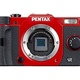 【中古】Pentax Q10 12.4 MP Digital Camera - Red (Body Only) by Pentax