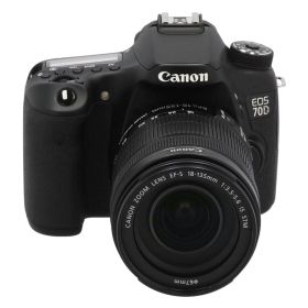 Canon キヤノン/デジタル一眼/EOS 70D 18-135 レンズキット/071024000418/ABランク/05【中古】