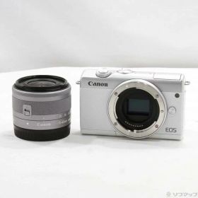 【中古】Canon(キヤノン) EOS M200 EF-M15-45 IS STM レンズキット ホワイト 【262-ud】