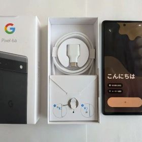【SIMフリー】Google Pixel 6a 本体 チャコール