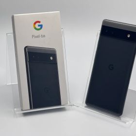 【箱付き中古C】Google Pixel 6a 128GB Charcoal SIMフリー 白ロム