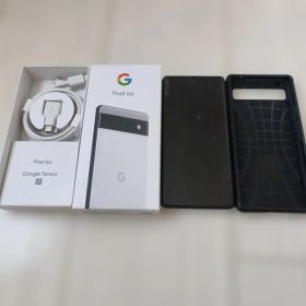 【美中古】Google Pixel 6a ホワイト 本体【付属品完備】