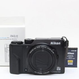 B+ (並品) Nikon ニコン COOLPIX A1000 ブラック 初期不良返品無料 3-65