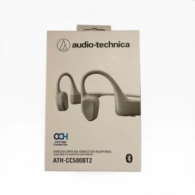 【新品】audio-technica ATH-CC500BT2 軟骨伝導ベージュ
