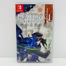 中古 | アトラス ゲームソフト RAIDOU Remastered：超力兵団奇譚 Nintendo Switch アクションロールプレイング 2025年製 HAC-P-BCB9A 【646】(家庭用ゲームソフト)