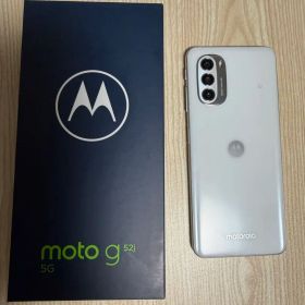 Motorola moto g52j 5G パールホワイト SIMフリー 美品