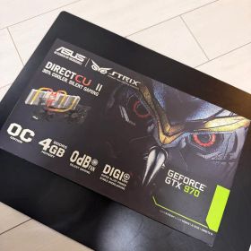 ASUS GTX970 STRIX OC 4GB 動作確認済 フルセット 美品