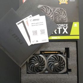 MSI製 GeForce RTX 3060 Ti デュアルファン冷却方式 グラボ