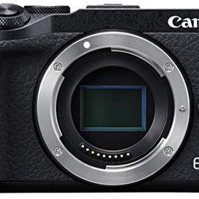 【中古】「ほぼ新品」Canon ミラーレス一眼カメラ EOS M6 Mark II ボディー ブラック EOSM6MK2BK-BODY