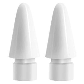 Apple Pencil 交換用ペン先 アップルペンシル ペン先 2個セット Apple Pencil 第1世代 / 第2世代 / Apple Pencil proと互換性あり ipadペンシル チップ 超高感度 極細 予備 apple pencil (USB-C) スタイラスペン ペン先 白い 送料無料
