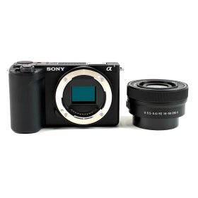 ソニー SONY VLOGCAM ZV-E10 II パワーズームレンズキット ZV-E10M2K B ブラック デジタル ミラーレス 一眼カメラ 【中古】