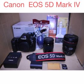 一眼レフカメラ/Canon EOS 5D Mark IVダブルレンズセット