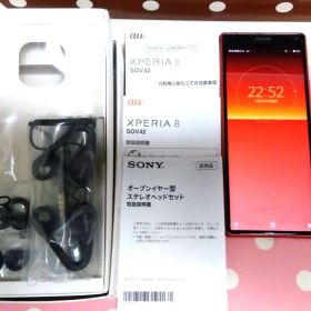 SONY Xperia 8 SOV42 本体 (オープンイヤー型ヘッドセット)