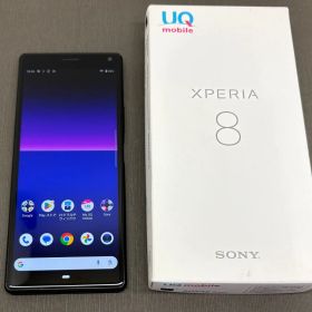 xperia 8 64GB ブラック UQmobile -SP566-