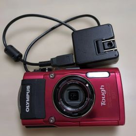 OLYMPUS Tough TG-3 レッド Wi-Fi機能付き