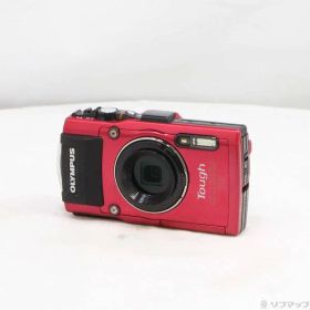 ソフマップ 〔中古品〕 OLYMPUS STYLUS TG-4 RED Tough (4倍／防水／SDXC／レッド)【262】