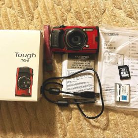 【美品】OLYMPUS Tough TG-6 レッド 本体