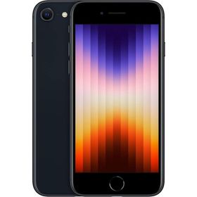 電池100％ 美品 SIMフリー iPhone SE 第3世代 64GB ミッドナイト【動作確認・初期化済み】