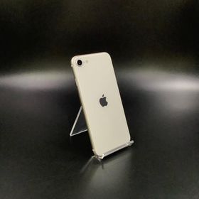 【全額返金保証】【最速発送】 iPhone SE (第3世代) 64GB Starlight au 白ロム 動作確認済 86%