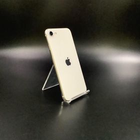 【全額返金保証】【最速発送】 iPhone SE (第3世代) 64GB Starlight au 白ロム 動作確認済 86%