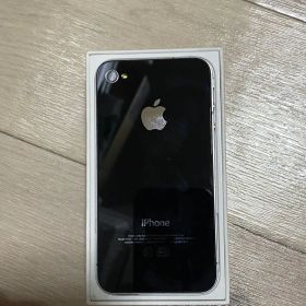 Apple iPhone 4 ブラック 本体 箱付き 充電器無し 電源つかない