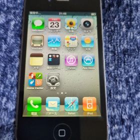 Apple iPhone 4 ブラック 本体 バージョン4.3