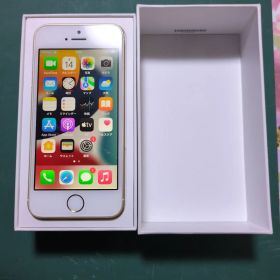 値下げ Apple iPhone第1世代 SE 32g ゴールド 4インチ 本体