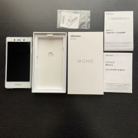docomo MO-01J スマートフォン 本体 クリアカバー付き