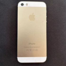 iPhone5s ゴールド 画面ひび割れあり