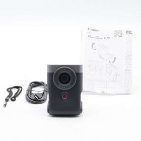 ほぼ新品★ Canon PowerShot V10 シルバー #995(ビデオカメラ)