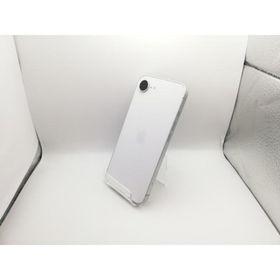 【中古】Apple docomo 【SIMフリー】iPhone 16e 128GB ホワイト MD1R4J/A【新宿】保証期間１ヶ月【ランクB】