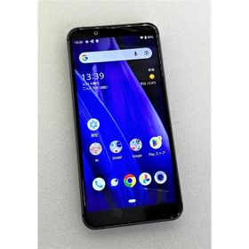 中古 SHARP AQUOS sense3 basic 32GB ブラック SHV48 SIMフリー ※SIMトレイ欠品