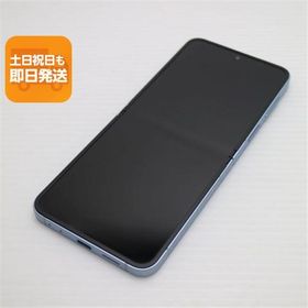 新品同様 SIMフリー Galaxy Z Flip6 256GB ブルー スマホ SAMSUNG 即日発送 あすつく 土日祝発送OK