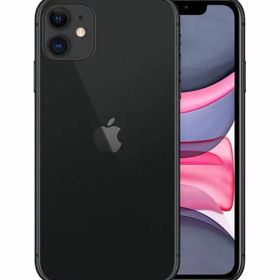 【中古】【安心保証】 iPhone11[256GB] SIMフリー ブラック