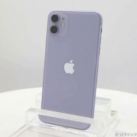 【中古】Apple(アップル) iPhone11 256GB パープル MWMC2J／A SoftBank 【262-ud】