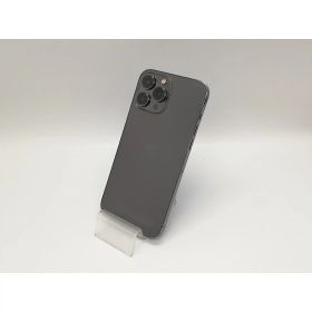【中古】【赤ロム保証あり】Apple au 【SIMフリー】 iPhone 13 Pro Max 256GB グラファイト MLJ83J/A【福岡天神】保証期間1ヶ月【ランクC】