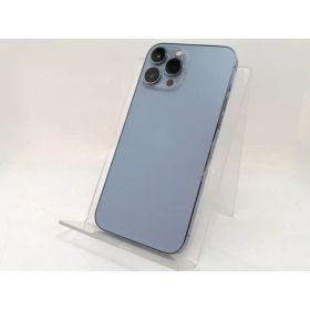 【中古】Apple au 【SIMフリー】 iPhone 13 Pro Max 256GB シエラブルー MLJD3J/A【津田沼】保証期間1ヶ月【ランクC】