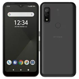 arrows We FCG01 ブラック【au版SIMフリー】 FCNT 当社3ヶ月間保証 中古 イオシス