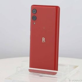 〔中古〕楽天 Rakuten Hand 5G 128GB クリムゾンレッド P780 楽天 SIMフリー〔295-ud〕