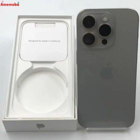 【中古】iPhone15 Pro 128GB ナチュラルチタニウム MTU93J/A 楽天モバイル版SIMフ