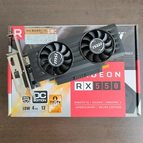 MSI Radeon RX550 4GT LP OC (GDDR5 4GB)