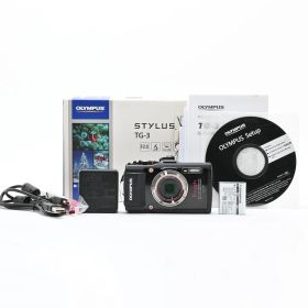 1282＜良品＞ OLYMPUS デジタルカメラ STYLUS TG 3 Tough ブラック TG 3 BLK