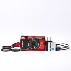 1312＜良品＞ OLYMPUS デジタルカメラ Tough TG 5 レッド TG 5 RED