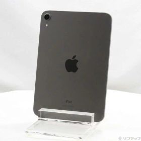 【中古】Apple(アップル) iPad mini 第6世代 64GB スペースグレイ MK7M3J／A Wi-Fi 【348-ud】