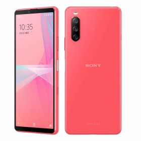 【整備済み品】 SONY ソニー Xperia 10 III ピンク SIMフリー スマートフォン SIMロック無し 6GB/128GB 6インチ 有機ELディスプレイ 180日保証