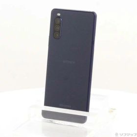 【中古】SONY(ソニー) Xperia 10 II 64GB ブルー SO-41A docomoロック解除SIMフリー 【349-ud】